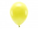 100 Ballons Eco 30 cm jaune pastel