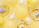 100 Ballons Eco 30 cm jaune pastel