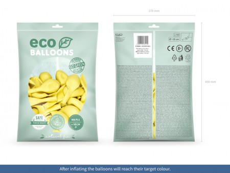 100 Ballons Eco 30 cm...