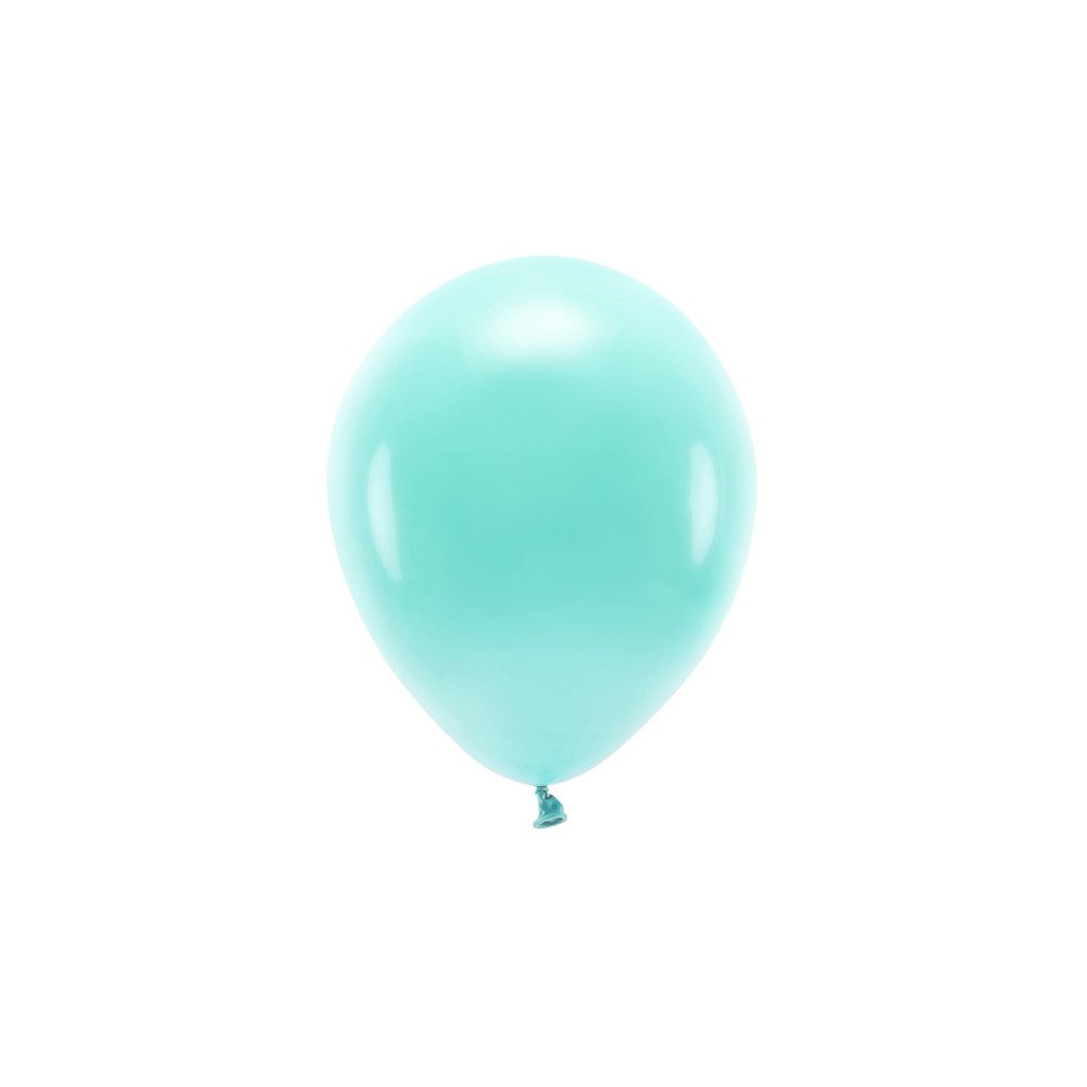 100 Ballons Eco 30 cm pastel - menthe foncée