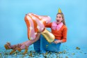 Ballon en mylar Mushroom