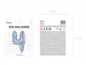 Ballon mylar Chiffre 4'' - 35cm - holographique