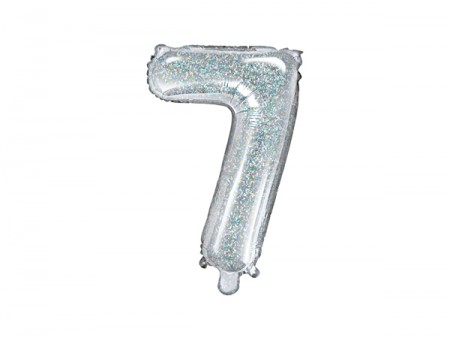 Ballon mylar Chiffre ''7''...