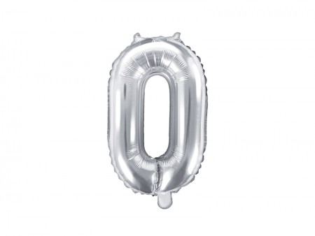Ballon mylar Chiffre ''0''...