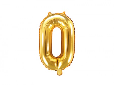 Ballon mylar Chiffre ''0''...