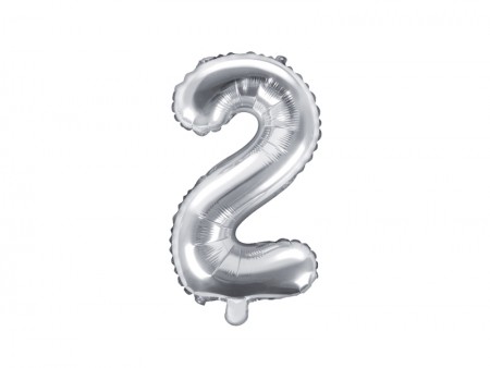 Ballon mylar Chiffre ''2''...