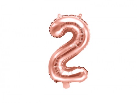Ballon mylar Chiffre ''2''...