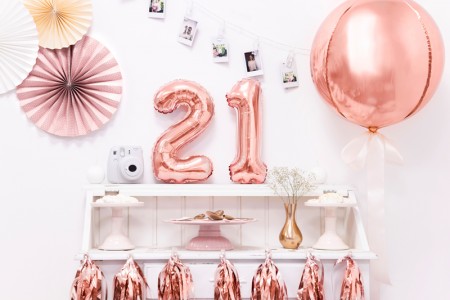 Ballon mylar Chiffre ''2''...
