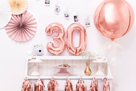 Ballon mylar Chiffre ''3''...