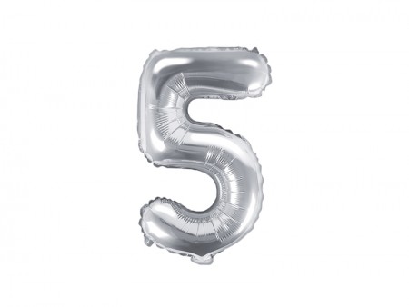 Ballon mylar Numeral ''5''...