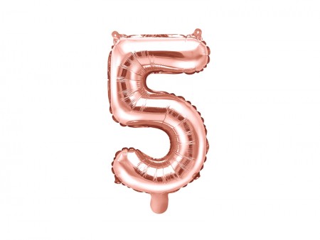 Ballon mylar Chiffre ''5''...