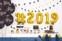Ballon mylar Chiffre ''6'' - 35cm - or