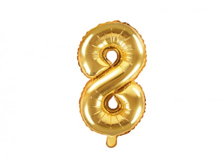 Ballon mylar Numeral ''8''...