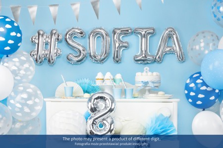 Ballon mylar Chiffre ''9''...