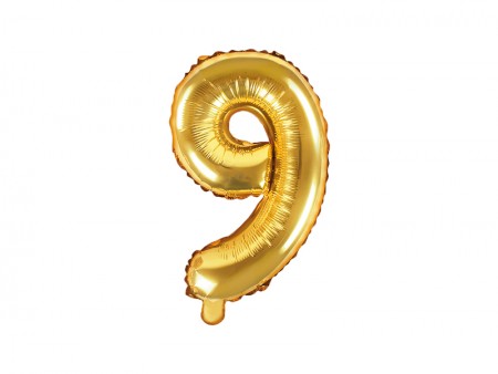 Ballon mylar Chiffre ''9''...