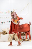 Ballon mylar "renne" - 105 cm