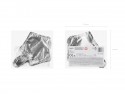 25 Ballon en mylar Etoile - 12cm - argent