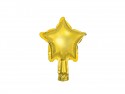 25 Ballons en mylar Etoile - 12cm - or