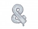 Ballon mylar & - 35cm - holographique