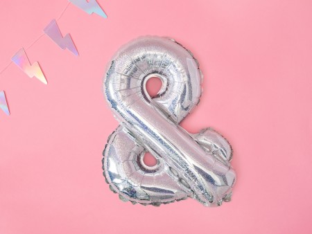 Ballon mylar & - 35cm -...