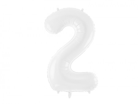 Ballon mylar Chiffre ''2''...