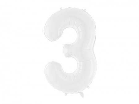 Ballon mylar Chiffre ''3''...