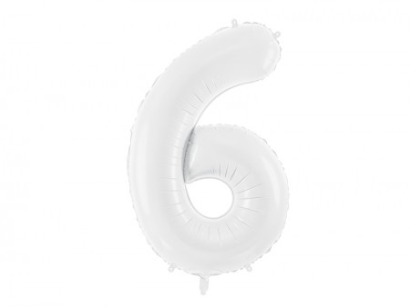 Ballon mylar Chiffre ''6''...