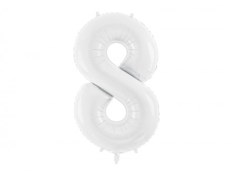 Ballon mylar Chiffre ''8''...