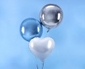 Ballon bulle argenté - 40 cm