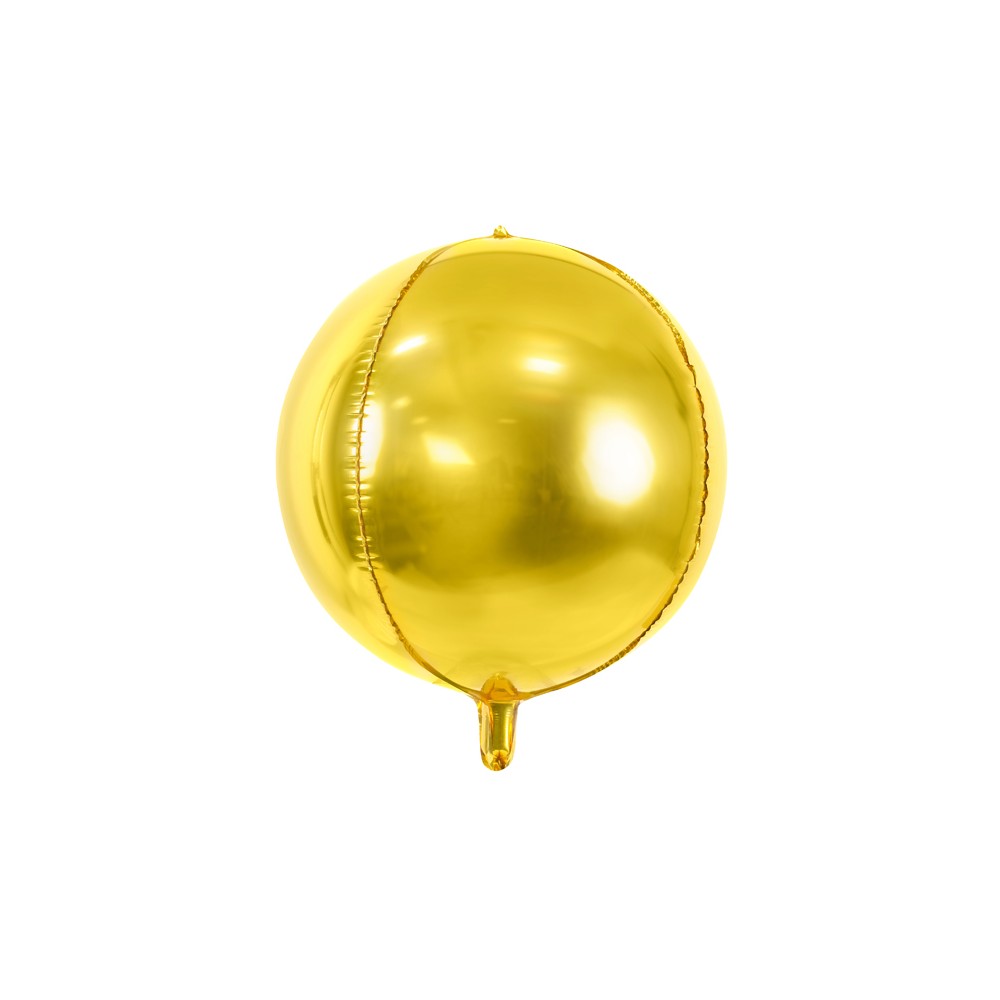 Ballon mylar Boule - 40cm - or