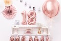 Ballon bulle rose gold - 40 cm 
