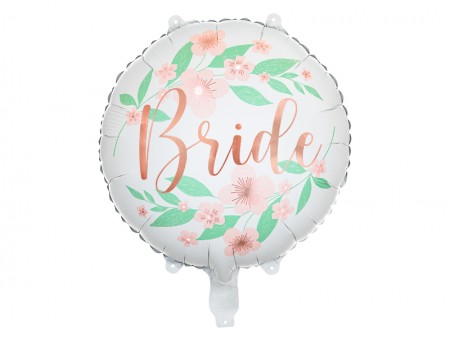 Ballon mylar Bride - Fleurs...