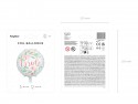 Ballon mylar Bride - Fleurs - blanc
