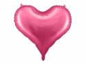 Ballon mylar coeur - 75 cm - rose