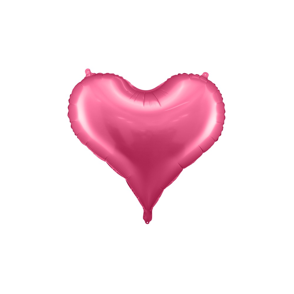 Ballon mylar coeur - 75 cm - rose