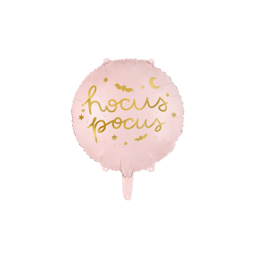 Ballon mylar Hocus Pocus - rose