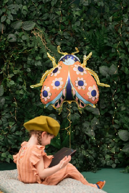 Ballon mylar Coccinelle