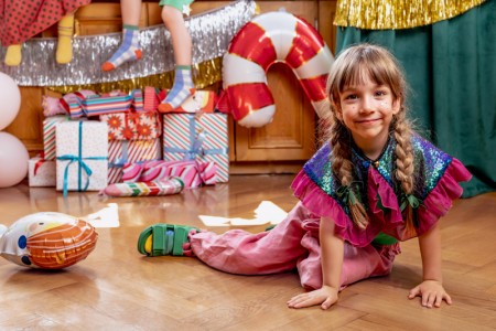 5 Ballon mylar tête Père Noël