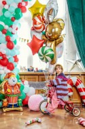 5 Ballon mylar Sucre d'orge