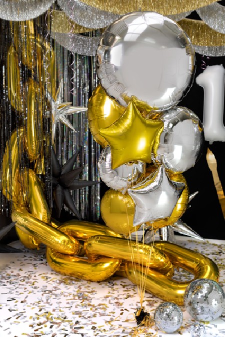 Ballon mylar rond rond 45...
