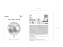 Ballon mylar rond rond 45 cm - argent