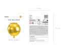 Ballon mylar rond rond 45 cm - or