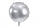 Ballon mylar rond rond 59 cm - argent