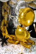 Ballon mylar rond rond 80 cm - argent
