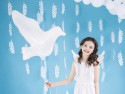 Ballon en mylar Colombe - blanc