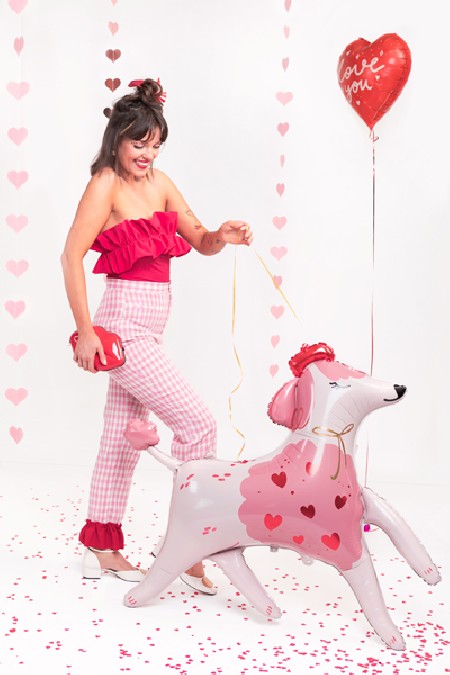 Ballon mylar Caniche