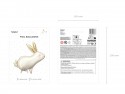 Ballon mylar "lapin" - 88 cm