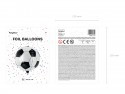 Ballon mylar Footballe - 40cm