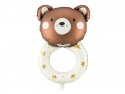 Ballon mylar Hochet Ours