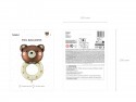 Ballon mylar Hochet Ours